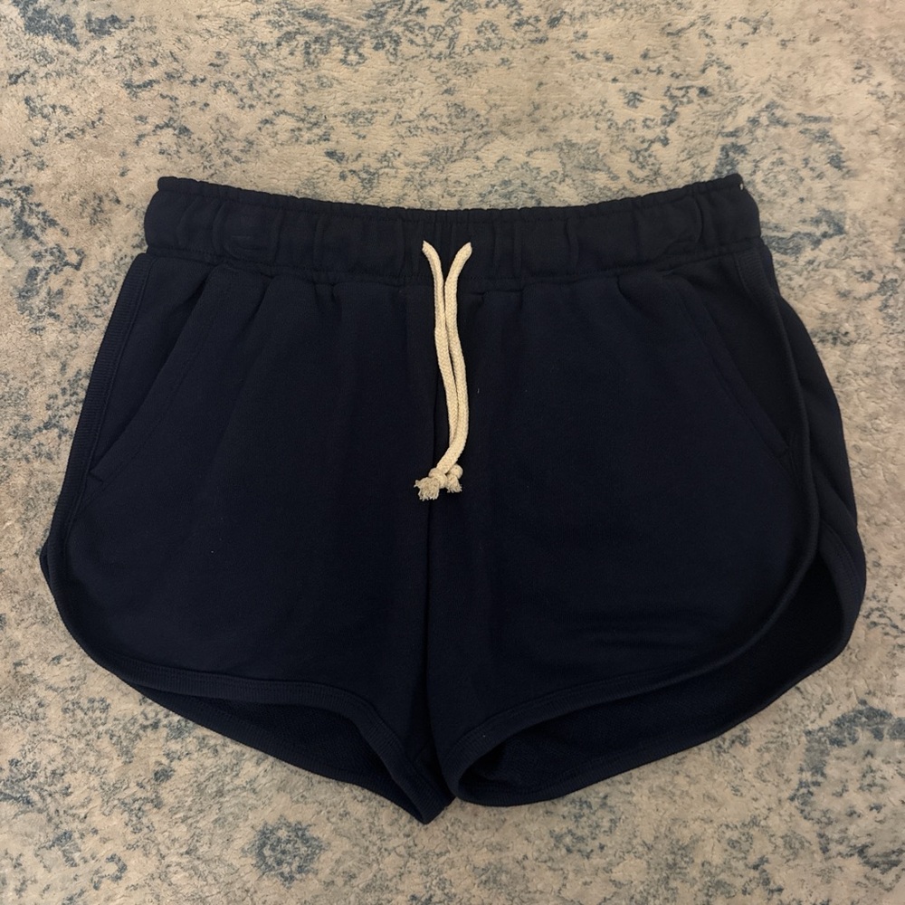 Navy Blue Sweat Shorts